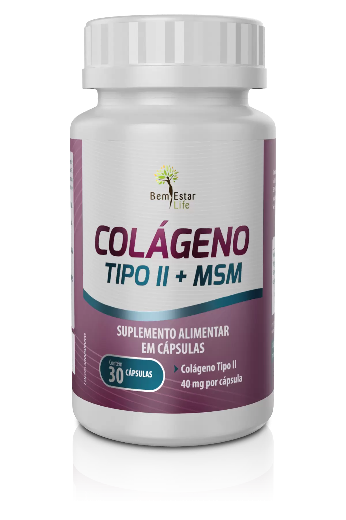 COLÁGENO TIPO II + MSM - 30 CÁPSULAS