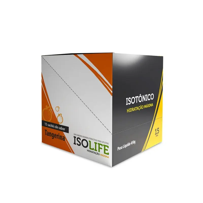 OFERTA: 20% DESCONTO NO ISO LIFE ISOTONICO, 15 SACHET - NOVO SABOR TANGERINA