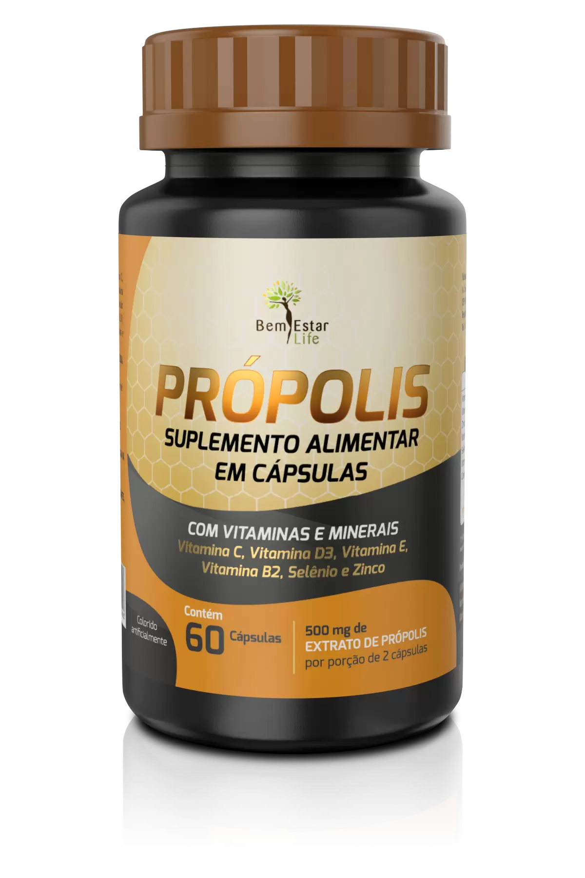 PRÓPOLIS - 60 CÁPSULAS